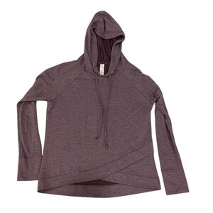 Balance Collection Purple Hooded Pullover Women’s Size S